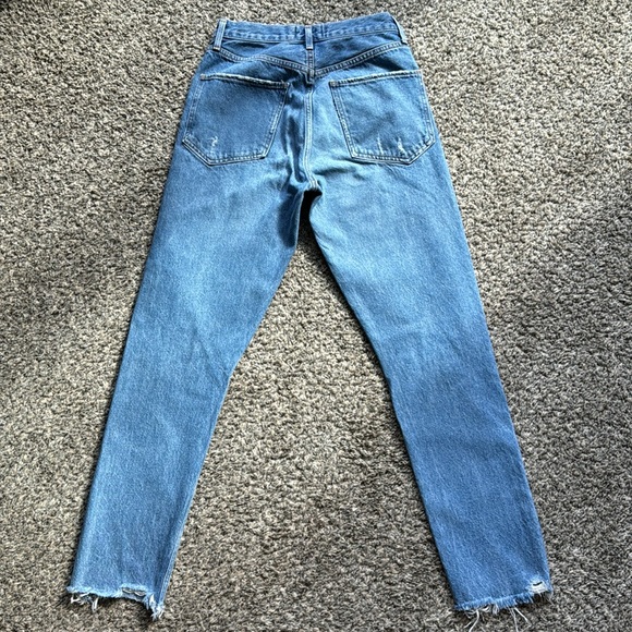 Agolde Jamie High Rise Straight in Arrival 24 - Picture 6 of 7